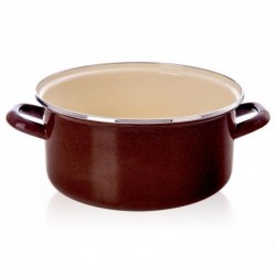 PRUUN emailitud pott 26 cm, 5 l