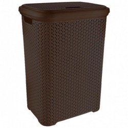 Pesukorv plastikust pruun 55 l