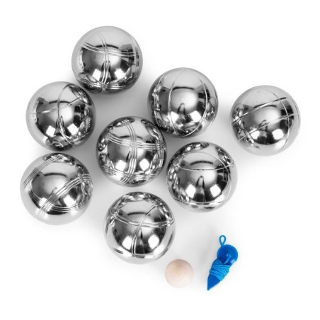 Petank kuulimängu komplekt, 8 tk + karp ja tarvikud