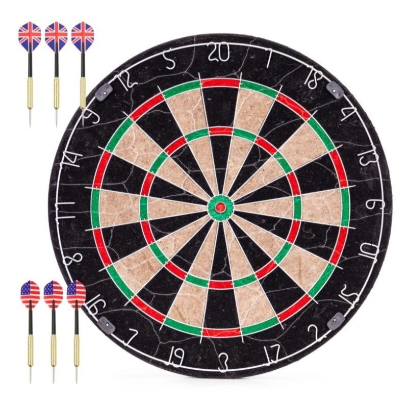 Noolemäng, sisaltahvel, 46 cm, 6 noolt | FreshDesign.ee