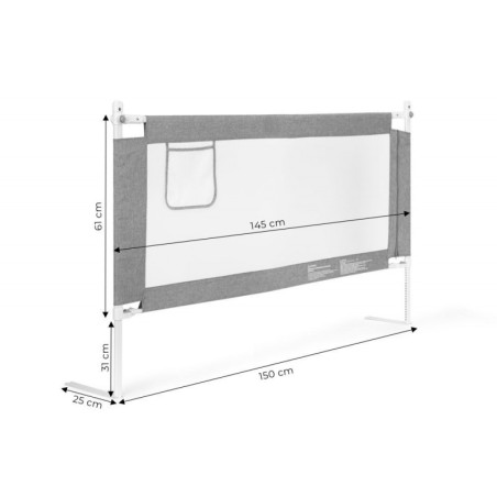 150 cm voodipiire, lapse turvavõre | FreshDesign.ee