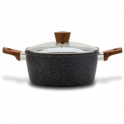 Klaaskaanega graniidist pott NATURE 20 cm, 2,1 l