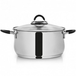 Klaaskaanega teraspott DALIE 14 cm, 1 l