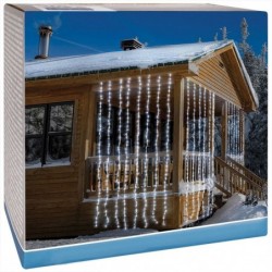 Välisvalgusti kardin 320 LED 1 m