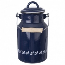 Piimakann, emailitud, sinine, MODROBILA, 2 l
