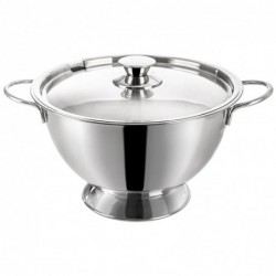 Terasest supikauss kaanega 4,5 l